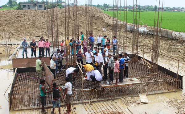 Ear hospital being constructed in Birgunj